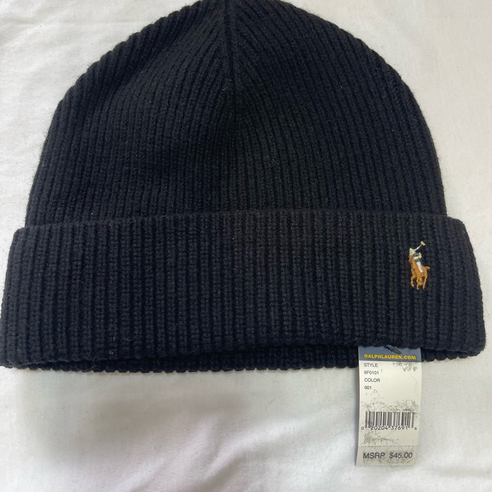 Ralph Lauren Dark Knit Beanie